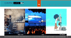 Desktop Screenshot of controluce.com